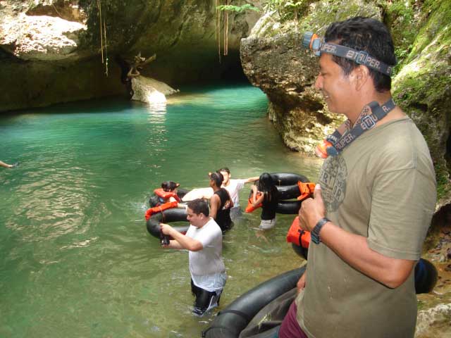 Cave tubing Cave